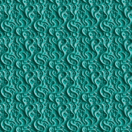 seamless texture pattern in baroque and rococo styleの写真素材