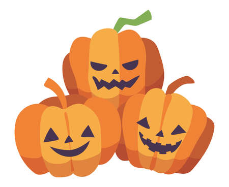 Illustration of Jack-o'-Lanternのイラスト素材