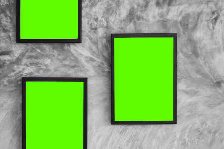 An empty frame or copyspace to put content in your project as needed.の写真素材