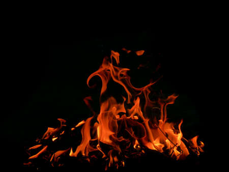 Abstract background image of flames on black background.