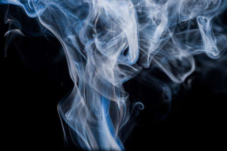 smoke moving background abstract pattern background on a black background