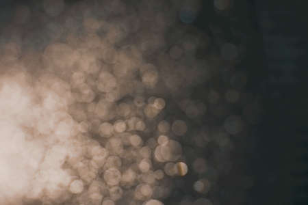 Blurred view of beautiful Christmas lights, bokeh effect. Beautiful Golden Color Bokeh Effect....