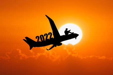 Happy New Year 2022 concept
