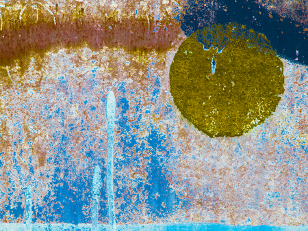 Colorful blurred abstract background , (abstract from rust colored background blur)