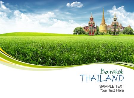 Thailand travel conceptの写真素材
