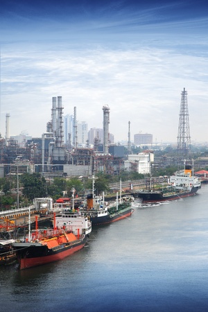 Port in bangkokの写真素材