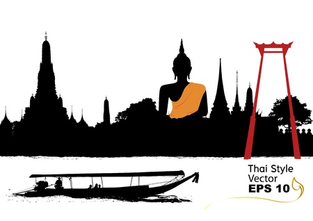vector of thailandのイラスト素材