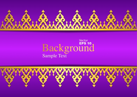 Vintage background, antique greeting cardのイラスト素材