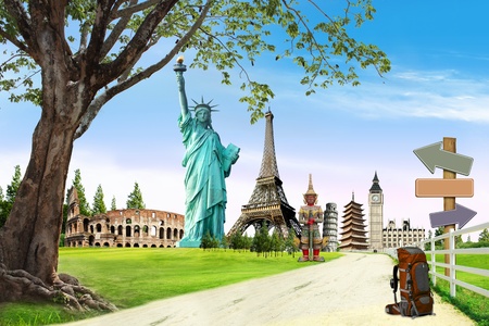 travel background  conceptのeditorial素材