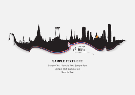 vector of thailandのイラスト素材