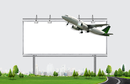 billboard, travel conceptの写真素材