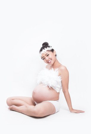 pregnant womanの写真素材