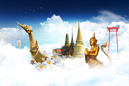 Thailand travel conceptの写真素材