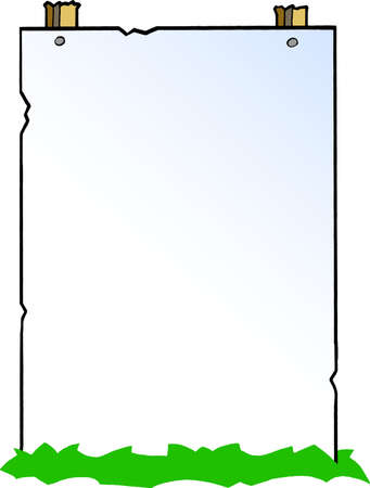 Hand-drawn Vector illustration of an signの写真素材