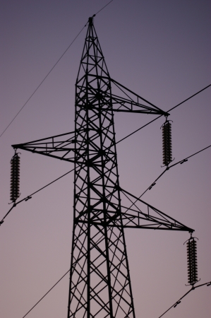 Power lineの写真素材