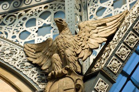 eagle statueの写真素材