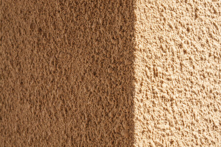 close up decorative of sand spray textureの写真素材