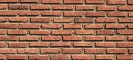 Background of old vintage brick wallの写真素材