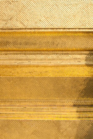 Golden Stupa, Wat Phra Kaew in Bangkok of Thailandの写真素材