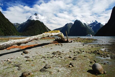 Milford sound, New Zealandの写真素材