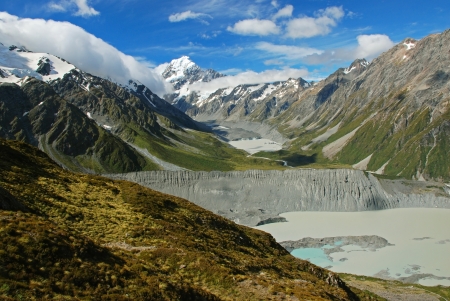 Mt Cook national park, New Zealandの写真素材