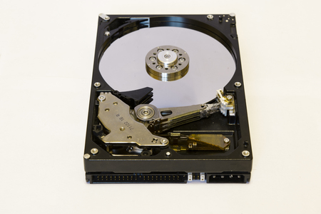 general view of the hard diskのeditorial素材