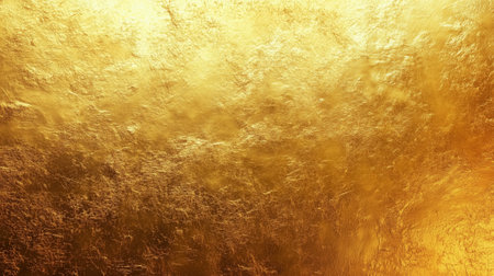 A richly textured gold background with subtle variations in hue and texture, perfect for adding a touch of luxury and eleganceの素材