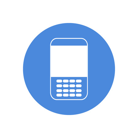 Mobile phone Business communication icon, for design presentation in vectorのイラスト素材
