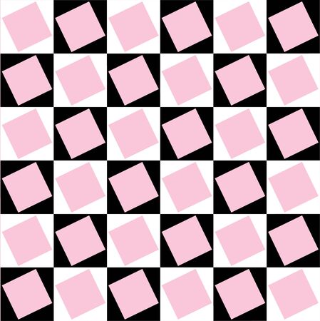 Abstract of seamless pattern of geometric shapes colorful in vectorのイラスト素材