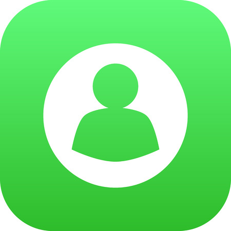 Isolated User Icon Symbol On Clean Background. Vector Guest  Element In Trendy Style.のイラスト素材