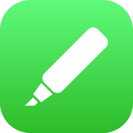 Vector Label  Element In Trendy Style.  Isolated Marker Icon Symbol On Clean Background.のイラスト素材