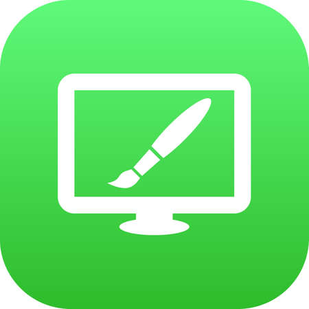 Isolated Styling Icon Symbol On Clean Background. Vector Design  Element In Trendy Style.のイラスト素材