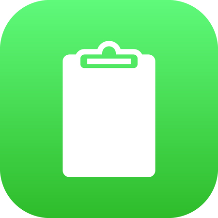 Isolated Clipboard Icon Symbol On Clean Background. Vector Information  Element In Trendy Style.のイラスト素材