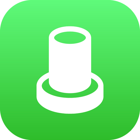 Isolated Pencil Icon Symbol On Clean Background. Vector Stand  Element In Trendy Style.のイラスト素材
