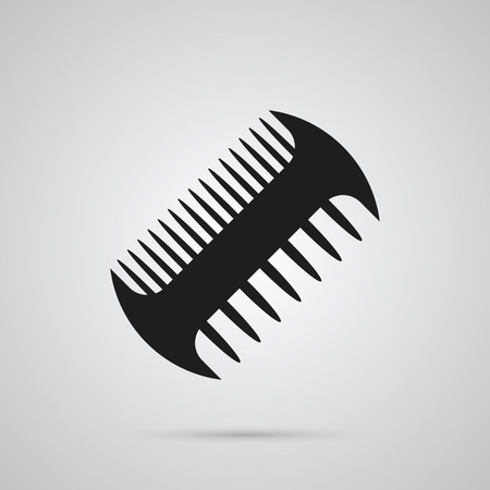 Isolated Scallop Icon Symbol On Clean Background. Vector Comb Element In Trendy Style.のイラスト素材