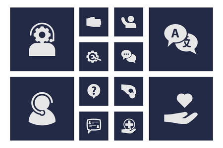 Set Of 12 Backing Icons Set.Collection Of Ball, Talk, First-Aid And Other Elements.のイラスト素材