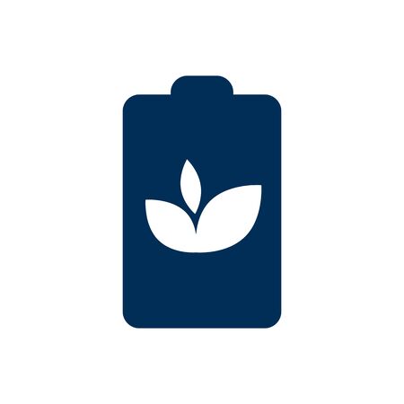 Isolated Accumulator Icon Symbol On Clean Background. Vector Eco Battery Element In Trendy Style.のイラスト素材