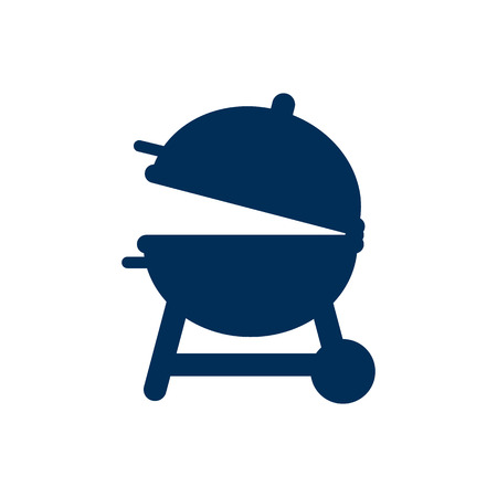 Isolated Barbecue Icon Symbol On Clean Background. Vector Brazier Element In Trendy Style.のイラスト素材