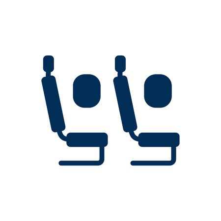 Isolated Economy Class Icon Symbol On Clean Background. Vector Tourism  Element In Trendy Style.のイラスト素材