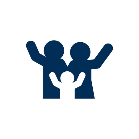 Isolated happy icon symbol on clean background.  cheerful element in trendy style.の写真素材