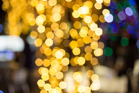 Abstract  bokeh background of Christmaslight