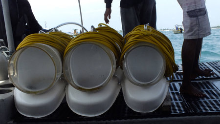 Sea Walker Equipmentの写真素材