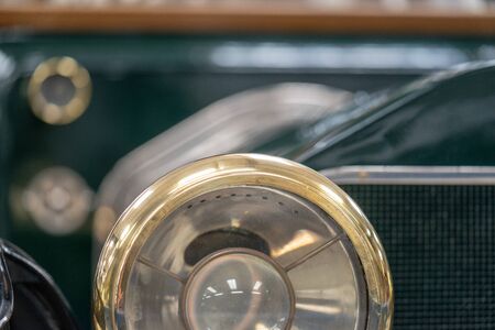 OLD WARDEN, BEDFORDSHIRE, UK, OCTOBER 6, 2019.Vintage sports cars. Race Day at Shuttleworth.のeditorial素材