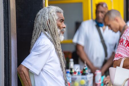 London, UK ,August 25, 2019.Caribbean colour comes to west London as Notting Hill Carnival gets into...
