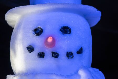 Hyde Park, London, UK 5th January, 2020. Snowmans headの写真素材