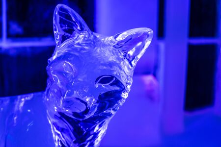 Hyde Park, London, UK 5th January, 2020. The Magical Ice Kingdom. A beautifully crafted snow and ice sculpturesのeditorial素材