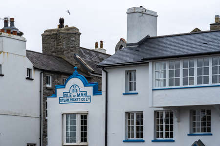 Castletown, Isle of Man, June 16, 2019. Castletown Harbour, Isle of Man.のeditorial素材