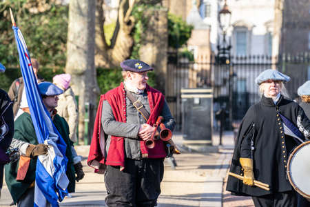 The Kings Army, part of the English Civil War Society. 50th Anniversary of the Kings Army parade....