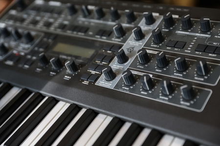 Piano, synthesizerの写真素材