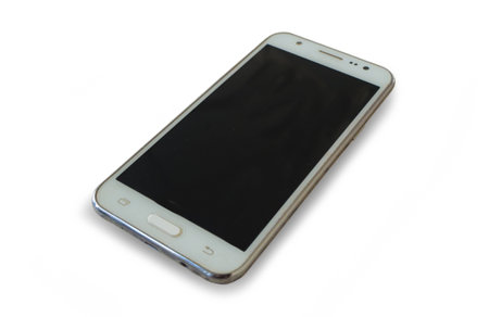 Isolated Smartphone with White Background